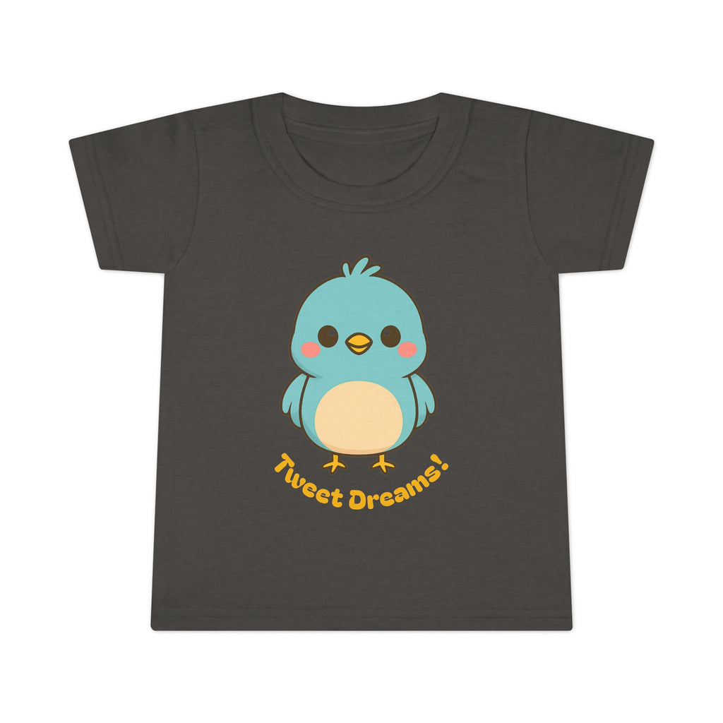 Cute Bird Toddler T-Shirt, Adorable Kids Tee, Baby Gift, Toddler Clothing, Fun Playwear, Summer Outfit