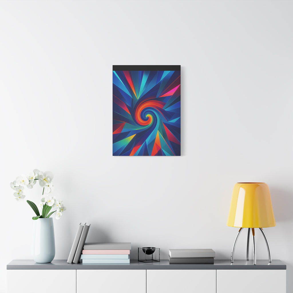 Vibrant Abstract Canvas Art, Colorful Wall Decor, Modern Home Aesthetic, Unique Living Room Art, Great Gift Idea