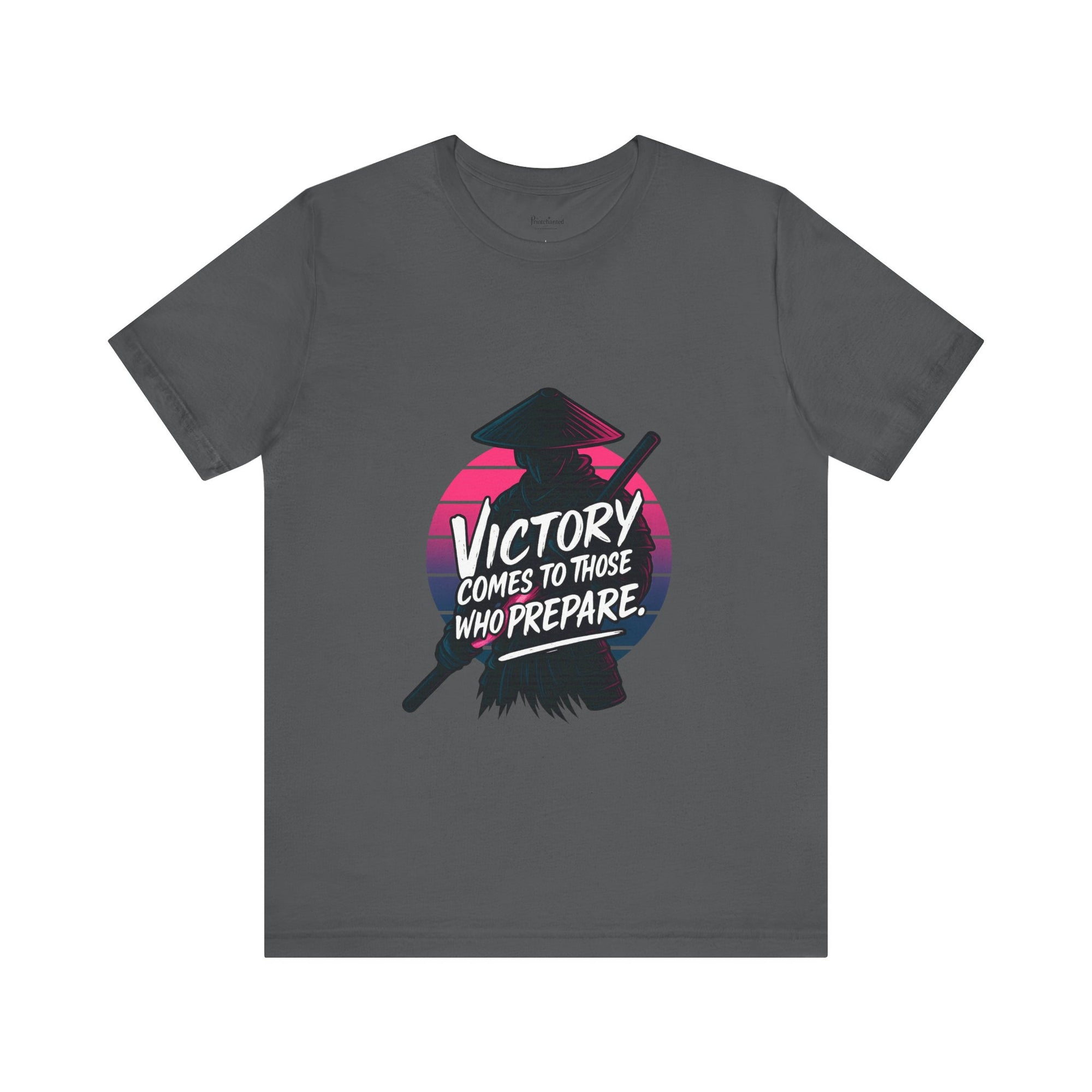 Victory Comes to Those Who Prepare Tee, Motivational T-Shirt, Unisex Graphic Tee, Inspirational Casual Wear, Gift for Gamers and Coaches