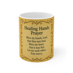 Healing Hands Prayer Mug - Inspirational Gift for Healthcare Workers, Doctors, Nurses, Prayer Mug, Motivational Drinkware, Spiritual Coffee Cup, [...]