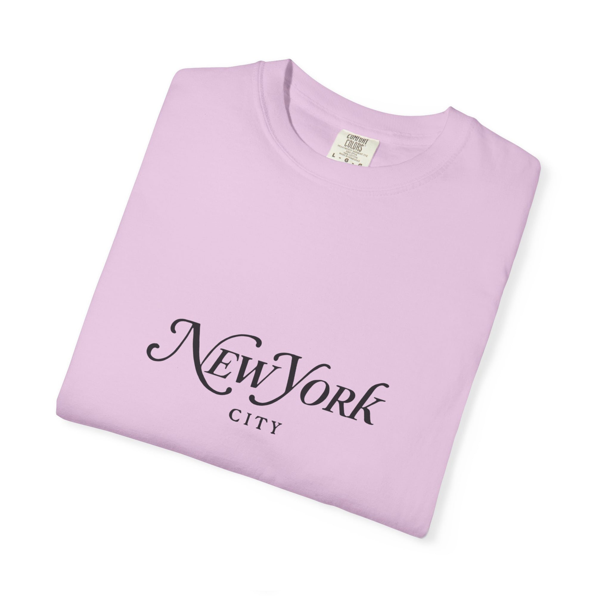 New York City Garment-Dyed Unisex T-Shirt, Trendy NYC Tee, Casual Summer Wear, Gift for Travelers, Urban Fashion