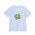 Cute Earth Day Kids Tee, Whimsical Children's T-Shirt, Eco-Friendly Apparel, Floral Children's Wear, Gift for Earth Lovers