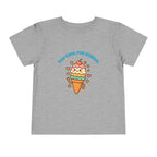 Cute Ice Cream Toddler Tee, Kids Summer Shirt, Birthday Gift, Playdate Outfit, Fun Cartoon T-Shirt, Sweet Toddler Clothing
