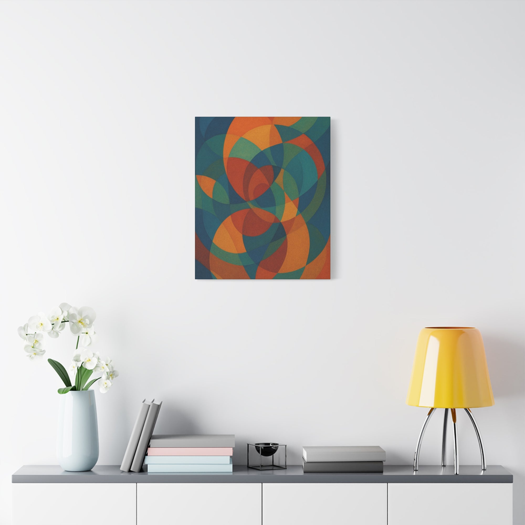 Vibrant Abstract Canvas Wall Art, Home Decor, Modern Art Piece, Colorful Artwork for Living Room, Unique Gift for Art Lovers