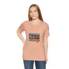 Reality Click Unisex Tee, Funny Graphic Shirt, Casual Wear, Geeky Apparel, Gift for Him/Her, Cool Tee for Everyday Style
