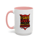 Heroic Superpower Coffee Mug - Perfect Gift for Nurses, EMS, Essential Workers, Motivational Gift, Inspirational Mug
