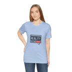 Reality Click Unisex Tee, Funny Graphic Shirt, Casual Wear, Geeky Apparel, Gift for Him/Her, Cool Tee for Everyday Style