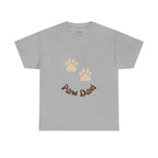 Paw Dad Unisex Tee, Dog Lover Gift Shirt, Men's Cotton T-shirt, Animal Dad Gift Top, Pet Owner Tee for Him