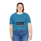 Reality Click Unisex Tee, Funny Graphic Shirt, Casual Wear, Geeky Apparel, Gift for Him/Her, Cool Tee for Everyday Style