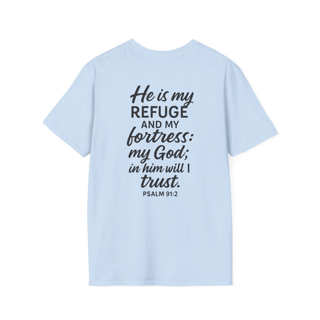 Faith-Inspired Unisex Softstyle T-Shirt, Inspirational Graphic Tee, Christian Apparel, Unique Gift for Believers, Everyday Comfort Wear