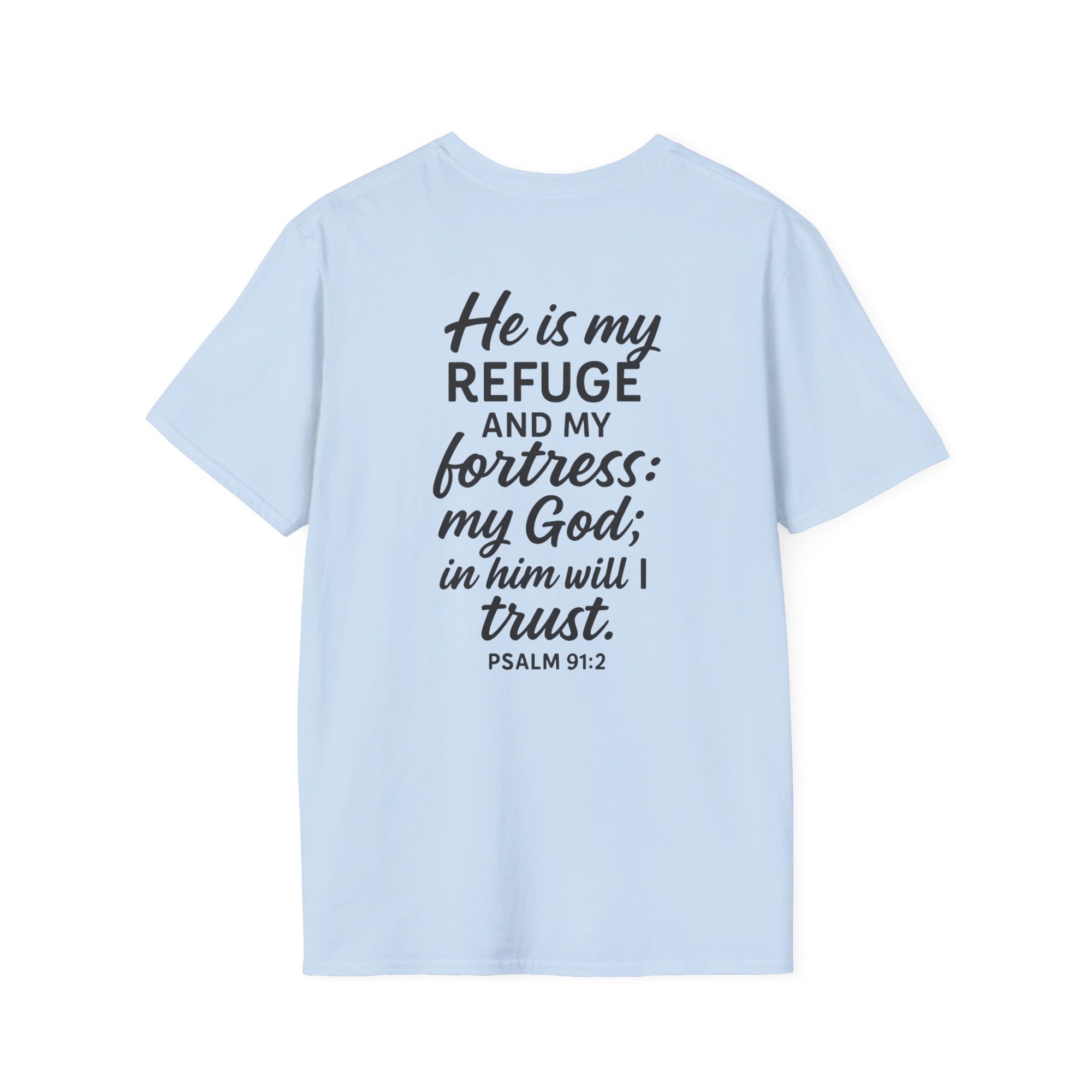 Faith-Inspired Unisex Softstyle T-Shirt, Inspirational Graphic Tee, Christian Apparel, Unique Gift for Believers, Everyday Comfort Wear