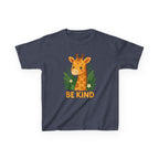 Kids Giraffe Tee - Be Kind T-Shirt, Children's Graphic Tee, Eco-Friendly Cotton Tee, Gift for Kids, Toddler Birthday Shirt
