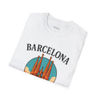 Barcelona Spain Unisex Softstyle T-Shirt | Travel Tee, Souvenir Shirt, Gift for Travelers, Vacation Apparel, Summer Outfit