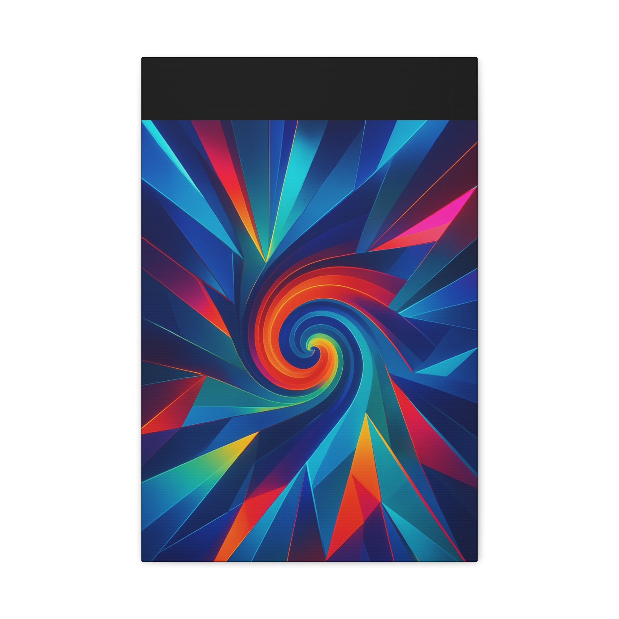 Vibrant Abstract Canvas Art, Colorful Wall Decor, Modern Home Aesthetic, Unique Living Room Art, Great Gift Idea