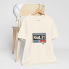 Reality Click Unisex Tee, Funny Graphic Shirt, Casual Wear, Geeky Apparel, Gift for Him/Her, Cool Tee for Everyday Style