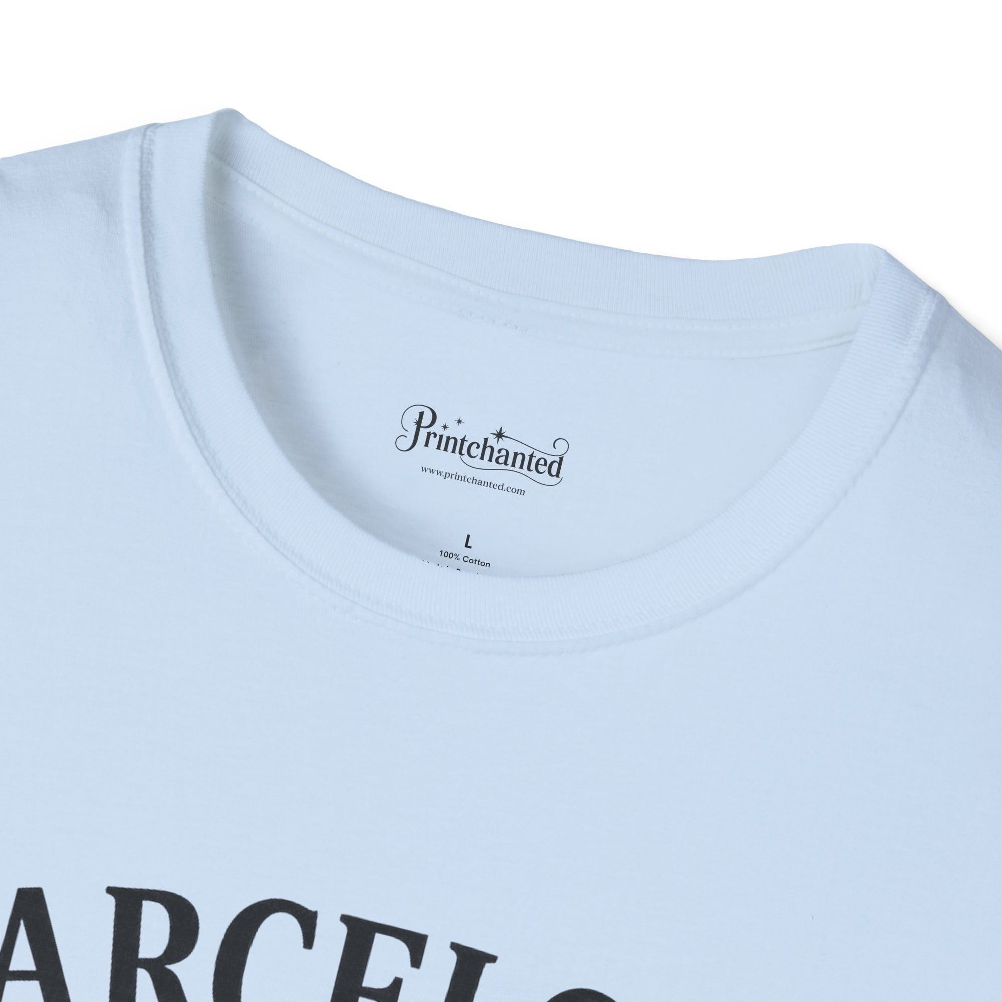 Barcelona Spain Unisex Softstyle T-Shirt | Travel Tee, Souvenir Shirt, Gift for Travelers, Vacation Apparel, Summer Outfit