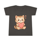 Cute Cat Love Toddler T-Shirt, Kids Cute Cat Tee, Baby Shower Gift, Toddler Birthday Gift, Pet Lover Shirt, Cute Animal Apparel