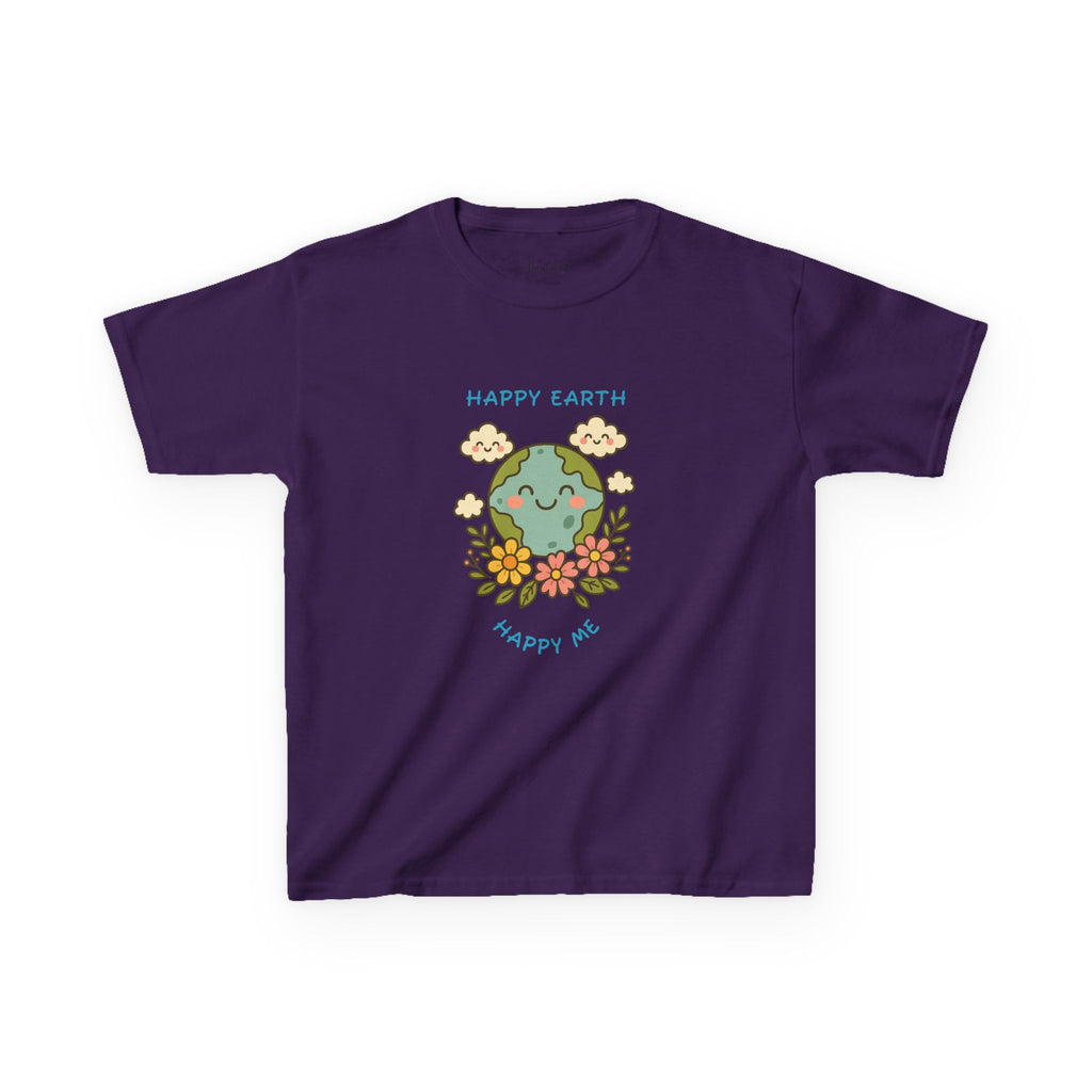 Cute Earth Day Kids Tee, Whimsical Children's T-Shirt, Eco-Friendly Apparel, Floral Children's Wear, Gift for Earth Lovers