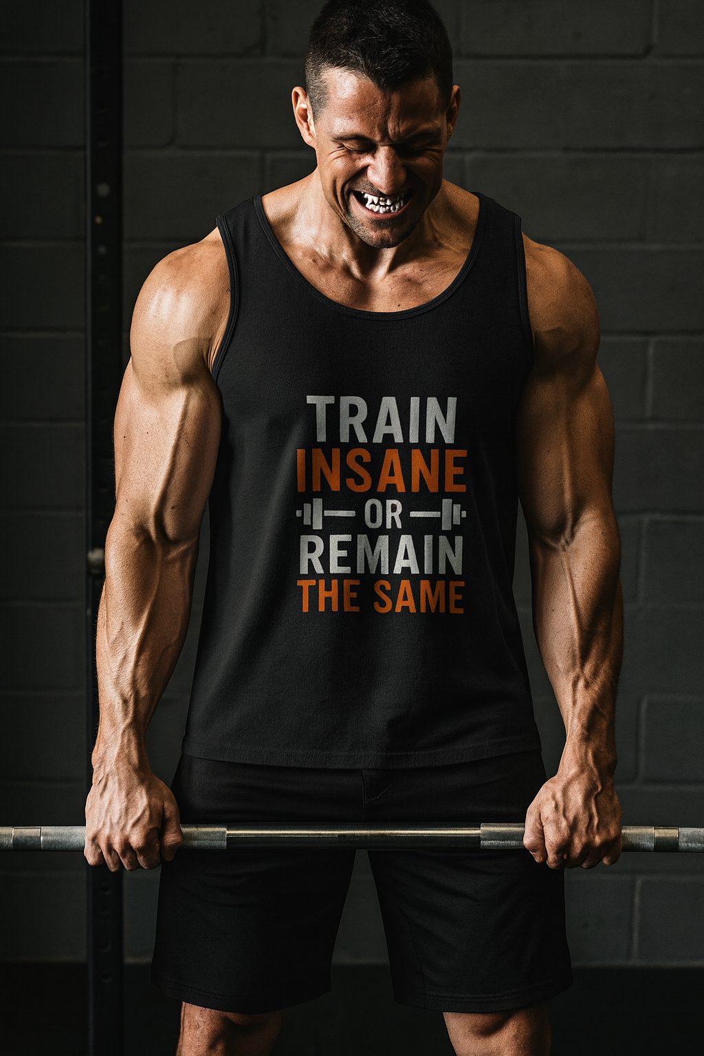 Fitness Tank Top - Motivational Workout Top for Enthusiasts and Bodybuilders