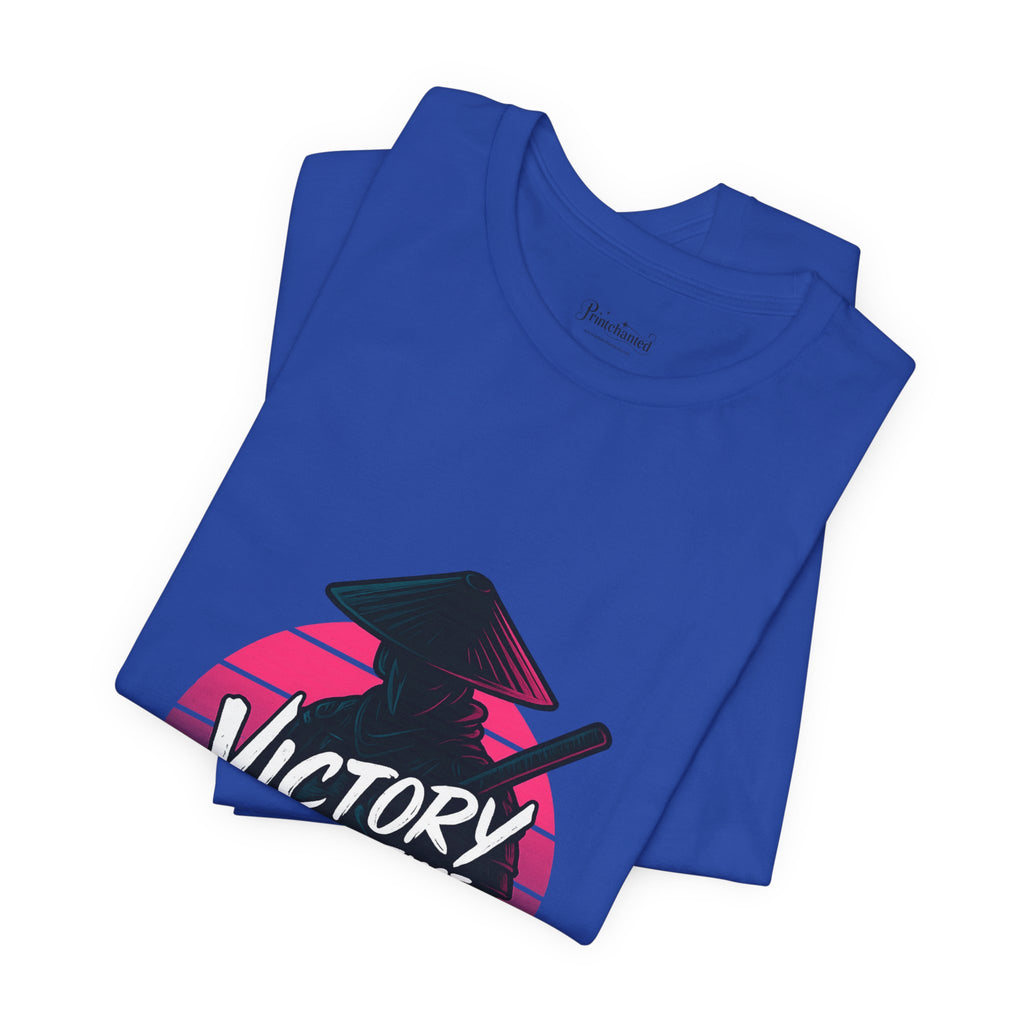 Victory Comes to Those Who Prepare Tee, Motivational T-Shirt, Unisex Graphic Tee, Inspirational Casual Wear, Gift for Gamers and Coaches