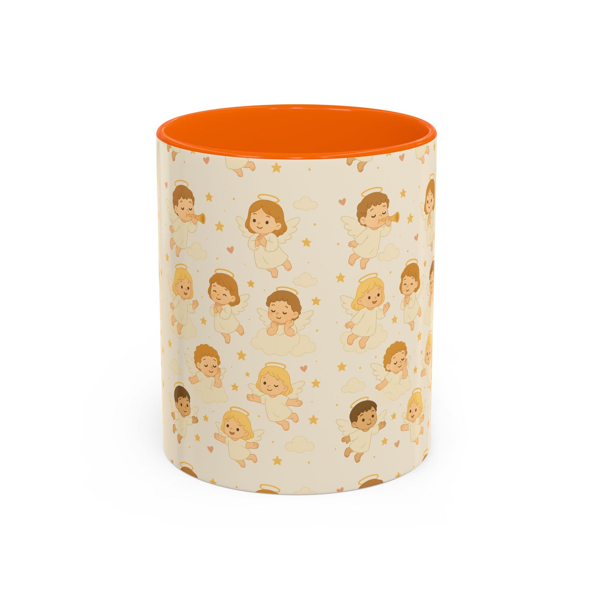 Whimsical Angel Baby Coffee Mug - Perfect Gift for New Parents, Cute Nursery Decor, Baby Shower Favor, Unique Baby Gift, Home Coffee Cup