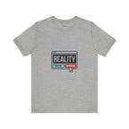 Reality Click Unisex Tee, Funny Graphic Shirt, Casual Wear, Geeky Apparel, Gift for Him/Her, Cool Tee for Everyday Style