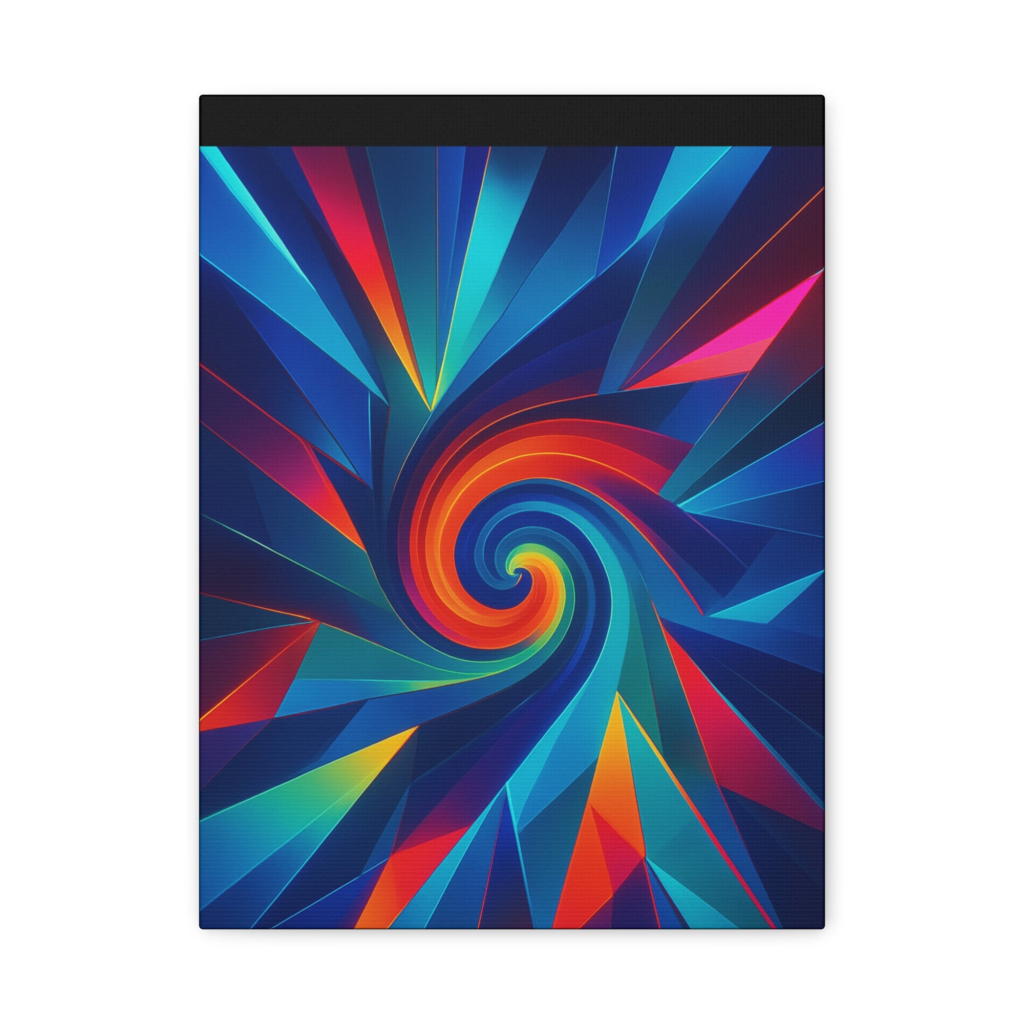 Vibrant Abstract Canvas Art, Colorful Wall Decor, Modern Home Aesthetic, Unique Living Room Art, Great Gift Idea