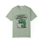 Whimsical Unisex T-Shirt, Currently Unsupervised Shirt, Fun Gift for Teens, Robot Graphic Tee, Casual Everyday Wear