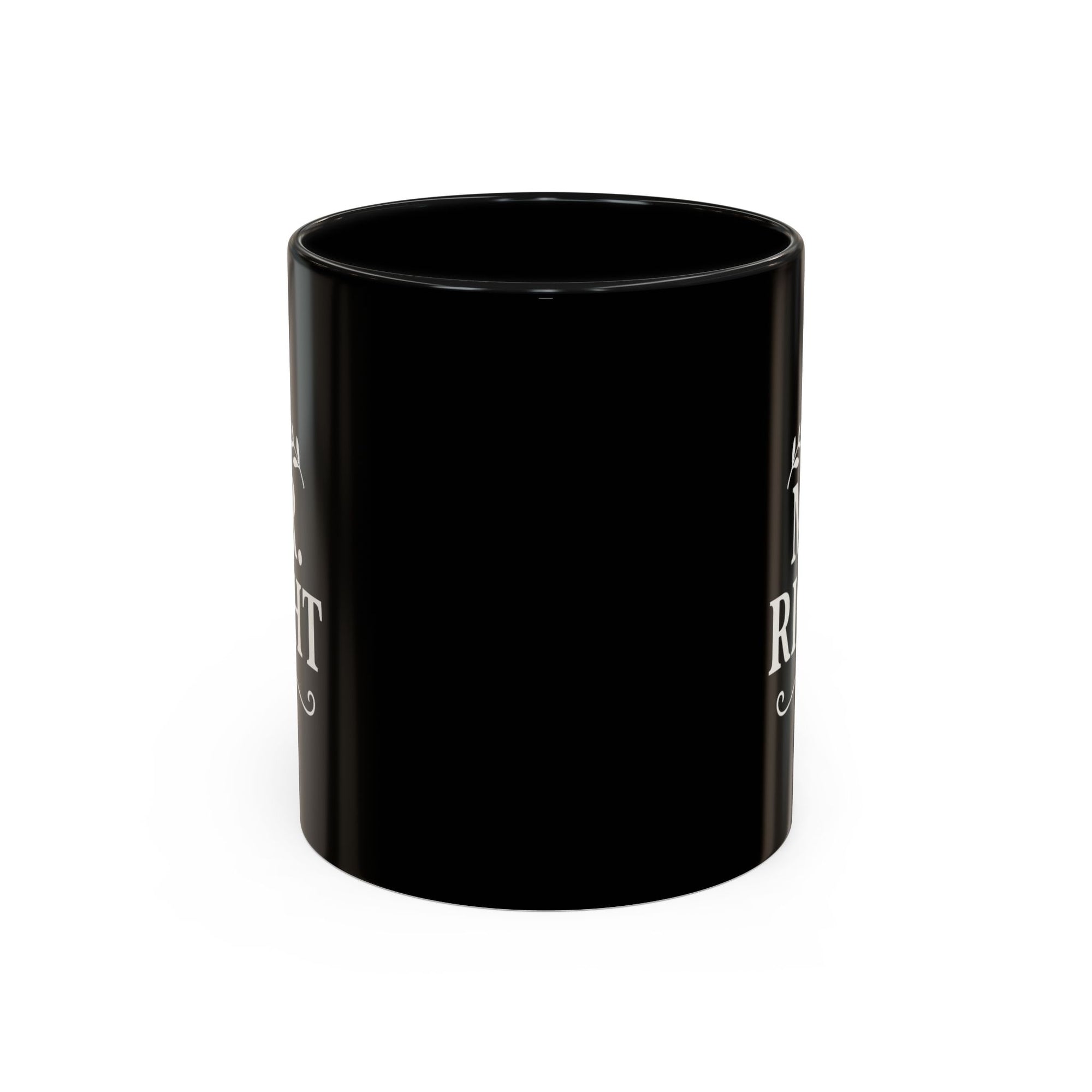 Mr. Right Accent Coffee Mug - Perfect Gift for Him, Engagement, Wedding, Anniversary, Romantic Coffee Lover