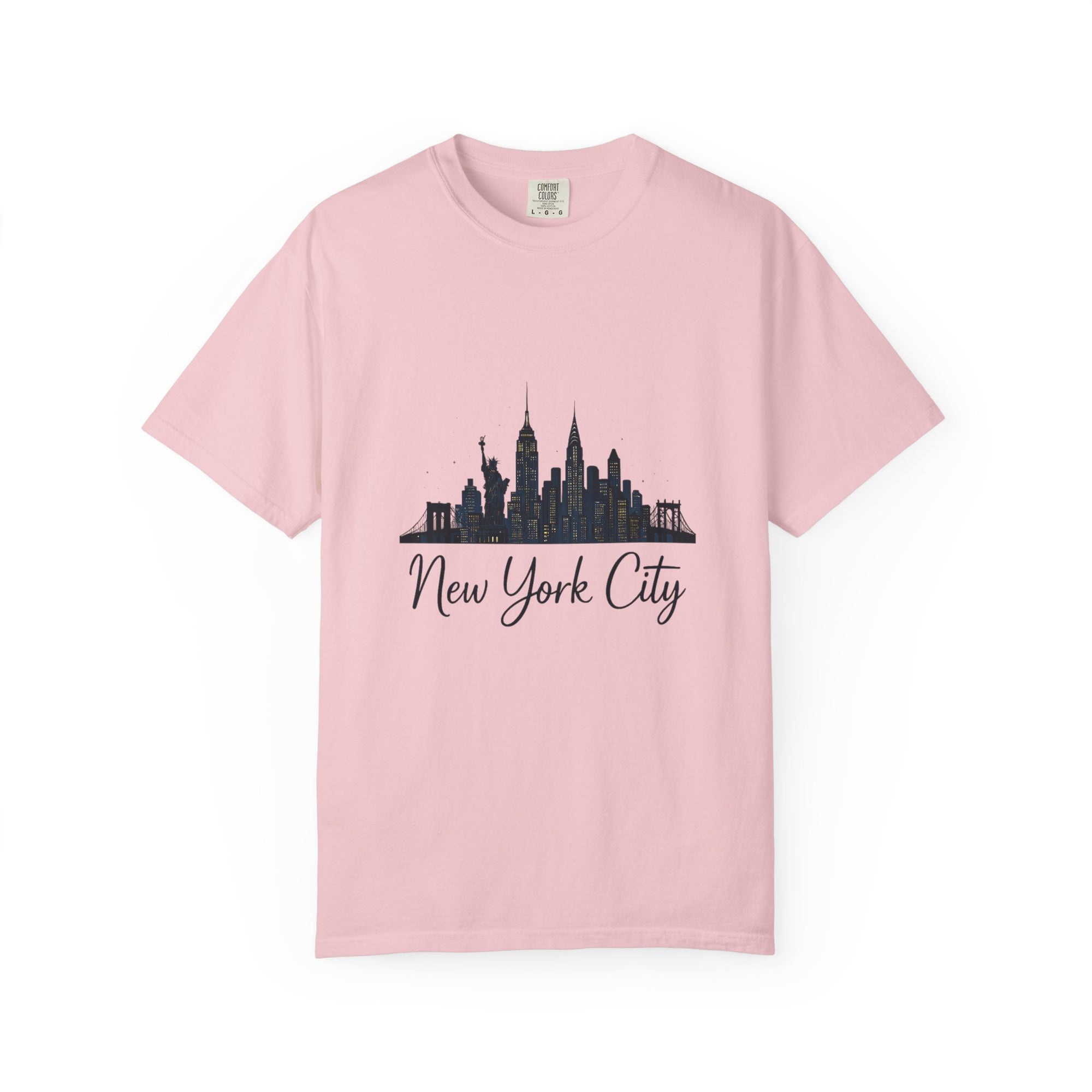 New York City Skyline Unisex T-Shirt, Casual City Tee, NYC Souvenir Shirt, Travel Gift, Urban Fashion Top
