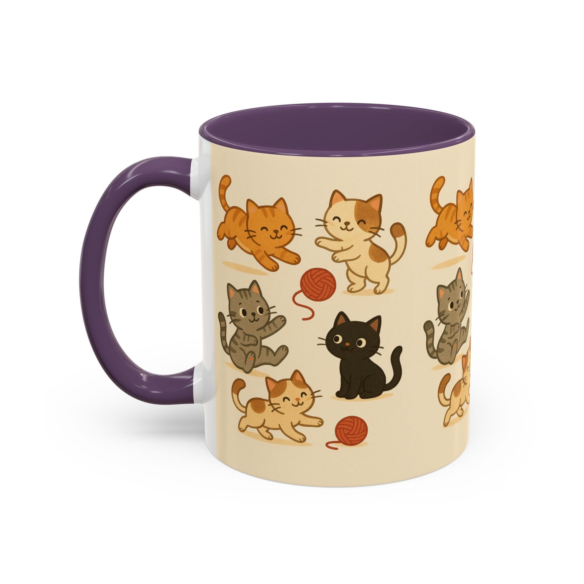 Cute Cat-Themed Coffee Mug for Cat Lovers, Gift for Pet Owners, Cozy Home Decor, Kitten Lover's Cup, Birthday Gift, Holiday Gift