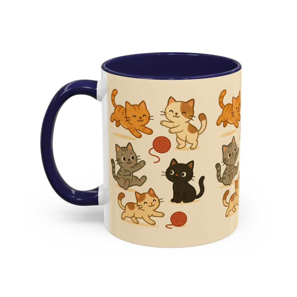 Cute Cat-Themed Coffee Mug for Cat Lovers, Gift for Pet Owners, Cozy Home Decor, Kitten Lover's Cup, Birthday Gift, Holiday Gift