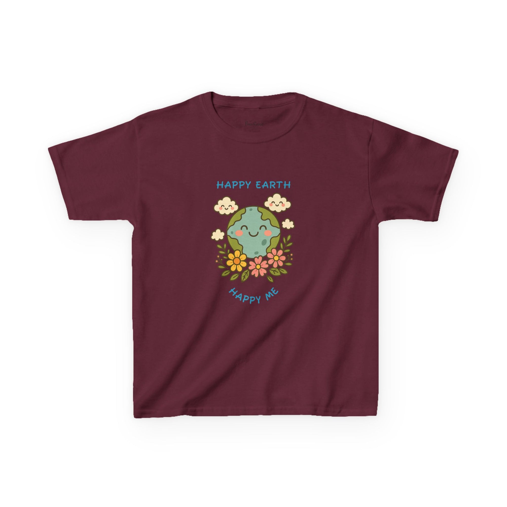Cute Earth Day Kids Tee, Whimsical Children's T-Shirt, Eco-Friendly Apparel, Floral Children's Wear, Gift for Earth Lovers