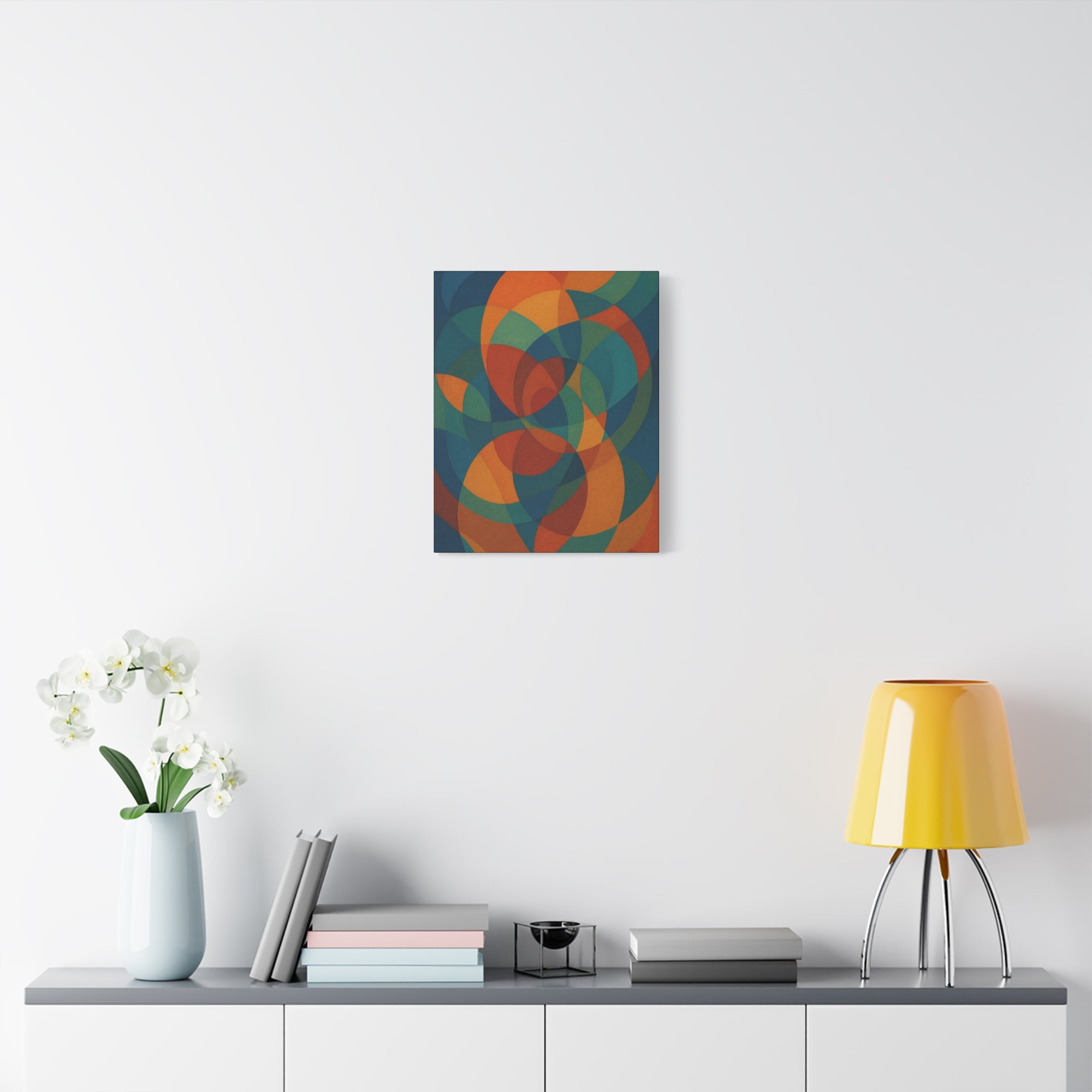 Vibrant Abstract Canvas Wall Art, Home Decor, Modern Art Piece, Colorful Artwork for Living Room, Unique Gift for Art Lovers