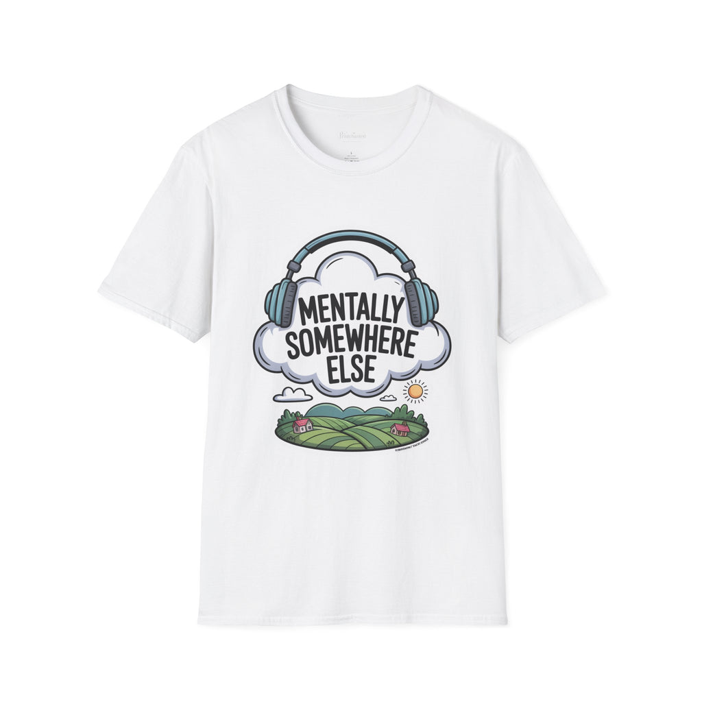 Mental Vacation Unisex T-Shirt, Beach Vibes Tee, Summer Shirt, Relaxing Gift, Casual Wear