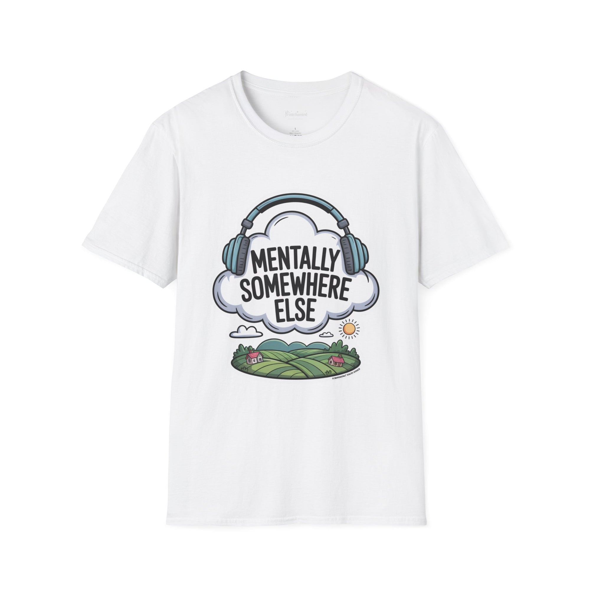 Mental Vacation Unisex T-Shirt, Beach Vibes Tee, Summer Shirt, Relaxing Gift, Casual Wear