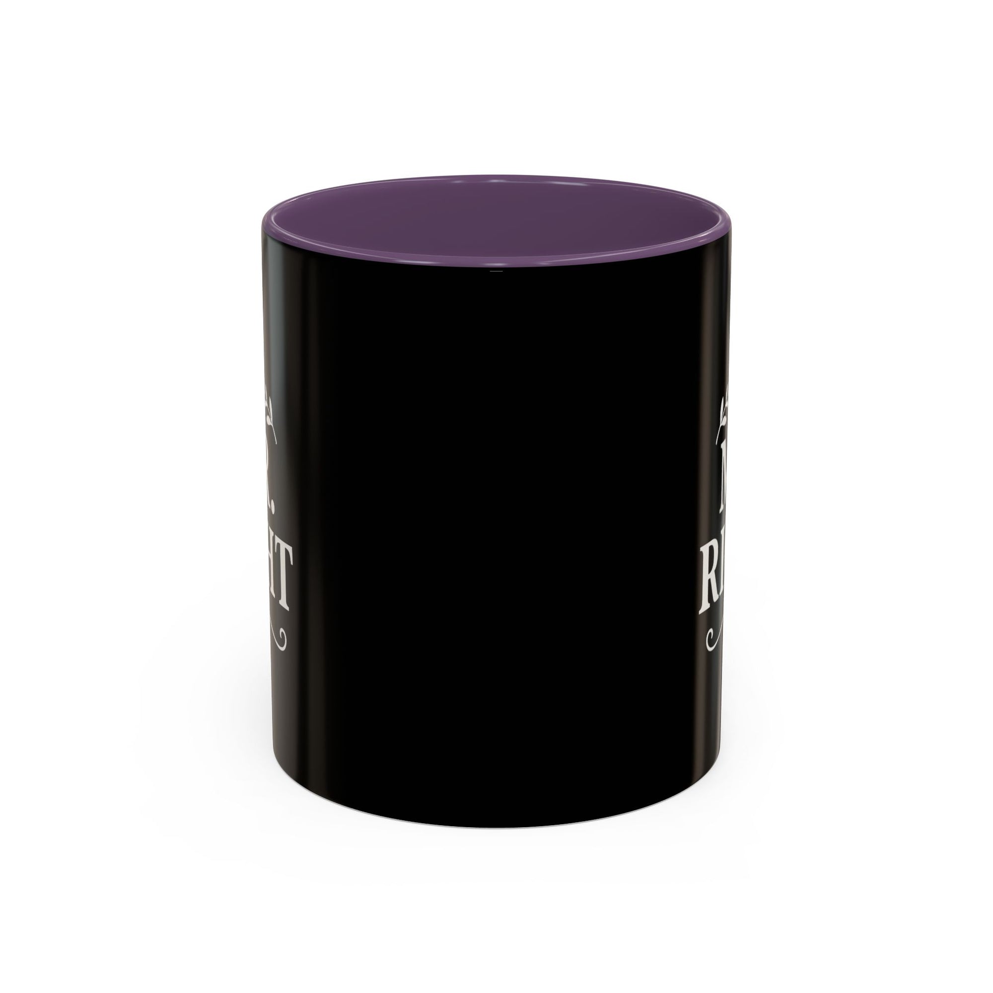 Mr. Right Accent Coffee Mug - Perfect Gift for Him, Engagement, Wedding, Anniversary, Romantic Coffee Lover