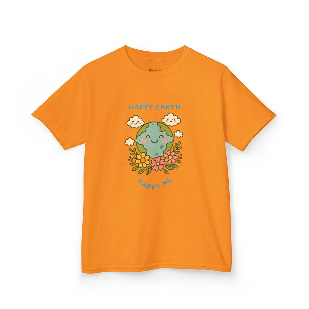 Cute Earth Day Kids Tee, Whimsical Children's T-Shirt, Eco-Friendly Apparel, Floral Children's Wear, Gift for Earth Lovers