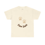 Paw Dad Unisex Tee, Dog Lover Gift Shirt, Men's Cotton T-shirt, Animal Dad Gift Top, Pet Owner Tee for Him