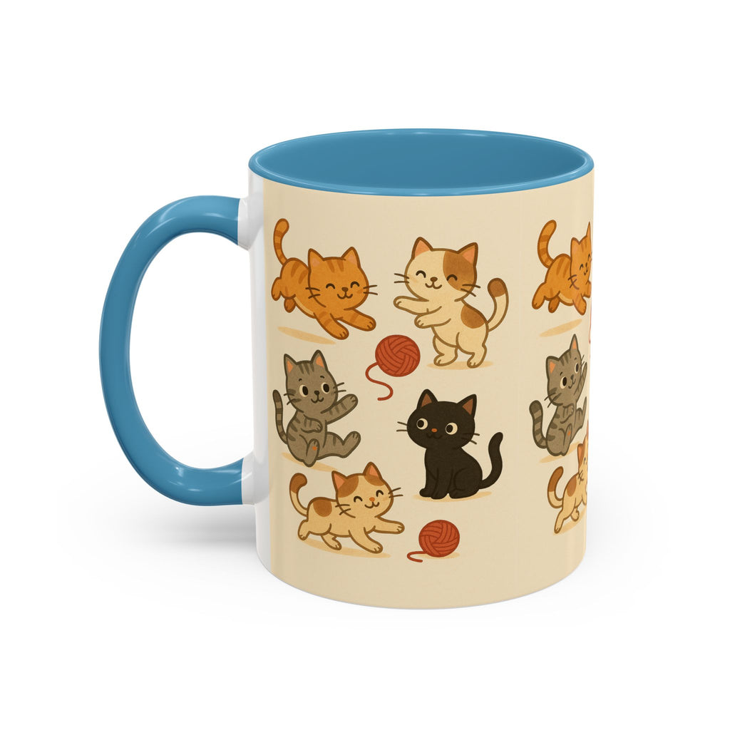 Cute Cat-Themed Coffee Mug for Cat Lovers, Gift for Pet Owners, Cozy Home Decor, Kitten Lover's Cup, Birthday Gift, Holiday Gift