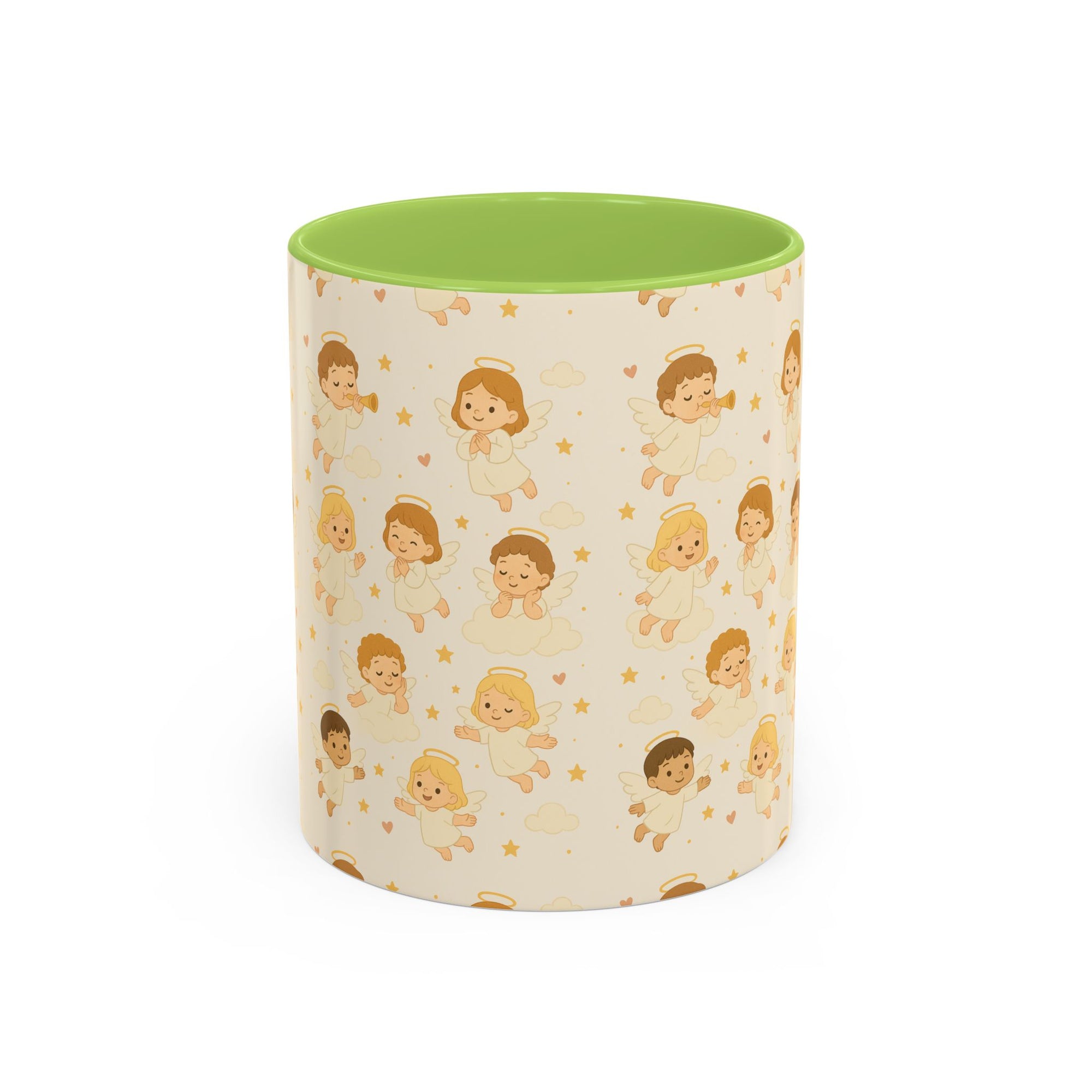 Whimsical Angel Baby Coffee Mug - Perfect Gift for New Parents, Cute Nursery Decor, Baby Shower Favor, Unique Baby Gift, Home Coffee Cup