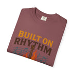 Rhythmic Fire T-Shirt, Music Lover Tee, Festival Apparel, Unisex Gift, Casual Wear, Band Merchandise