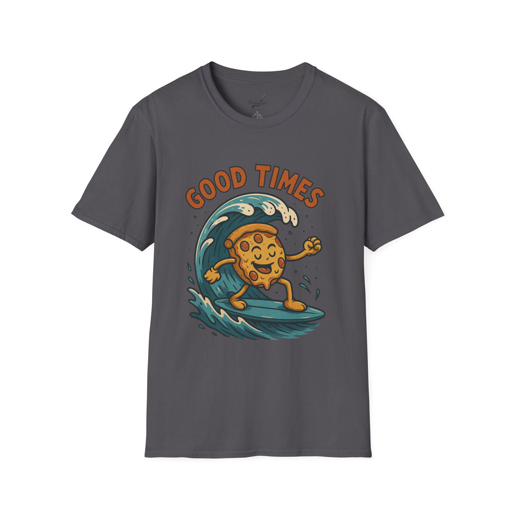 Surfing Cookie T-Shirt | Unisex Softstyle Tee | Fun Summer Vibes, Beach Life, Gift for Foodies, Good Times Shirt