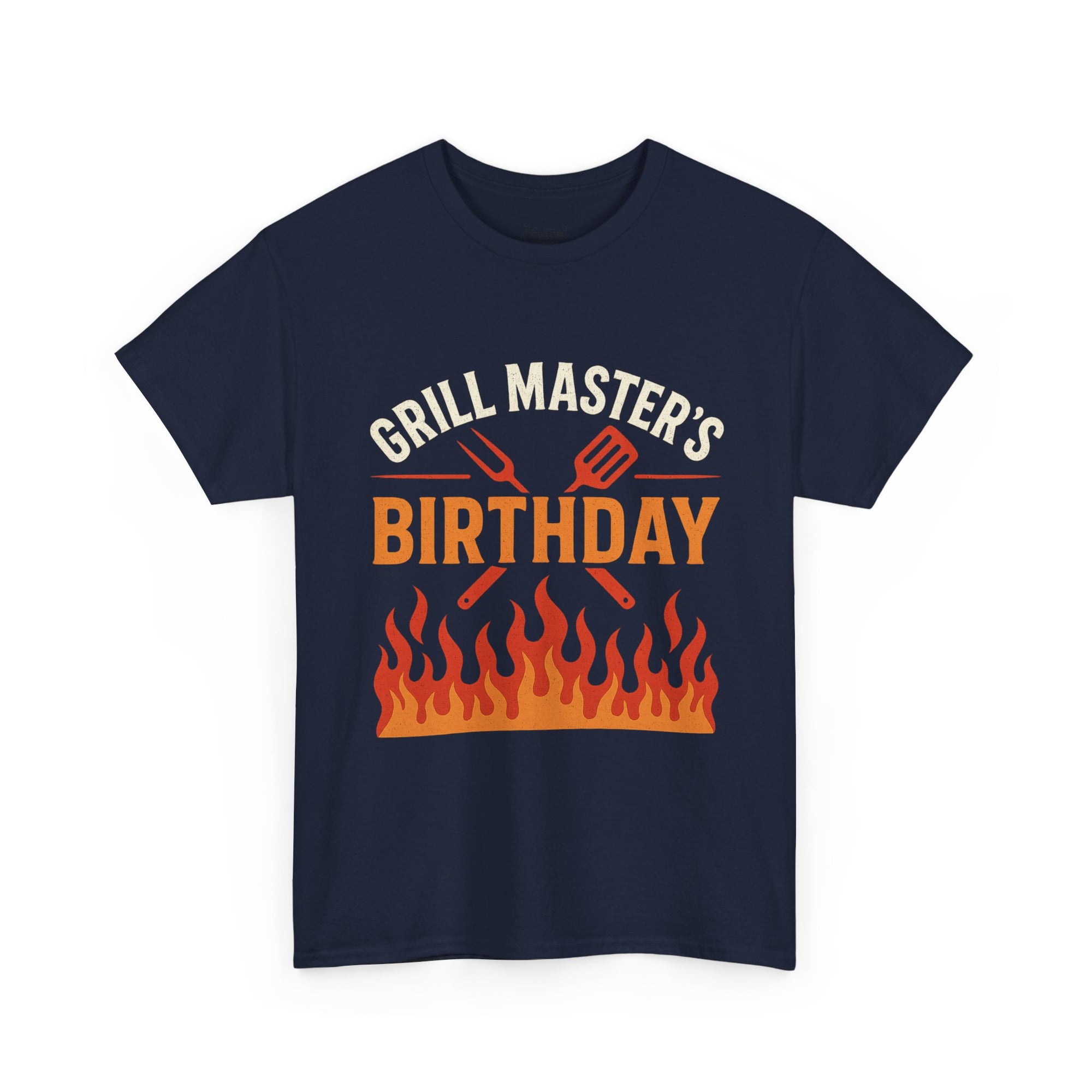 Grill Master's Birthday Tee, Funny BBQ T-Shirt, Gift for Men, Cooking Enthusiasts, Summer Party Apparel