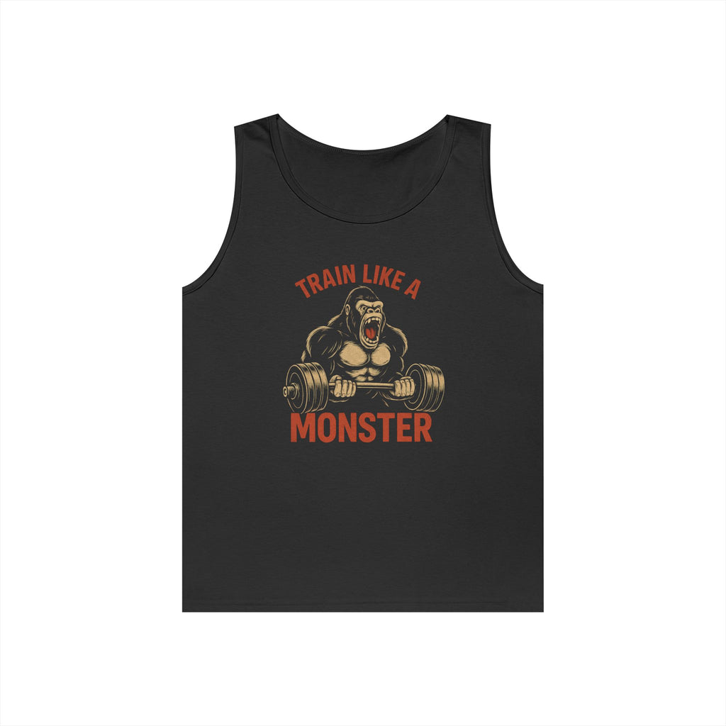 Weightlifting Monster Tank Top for Gym Lovers, Fitness Apparel, Workout Gear, Muscle Motivational Tee, Gym Gift