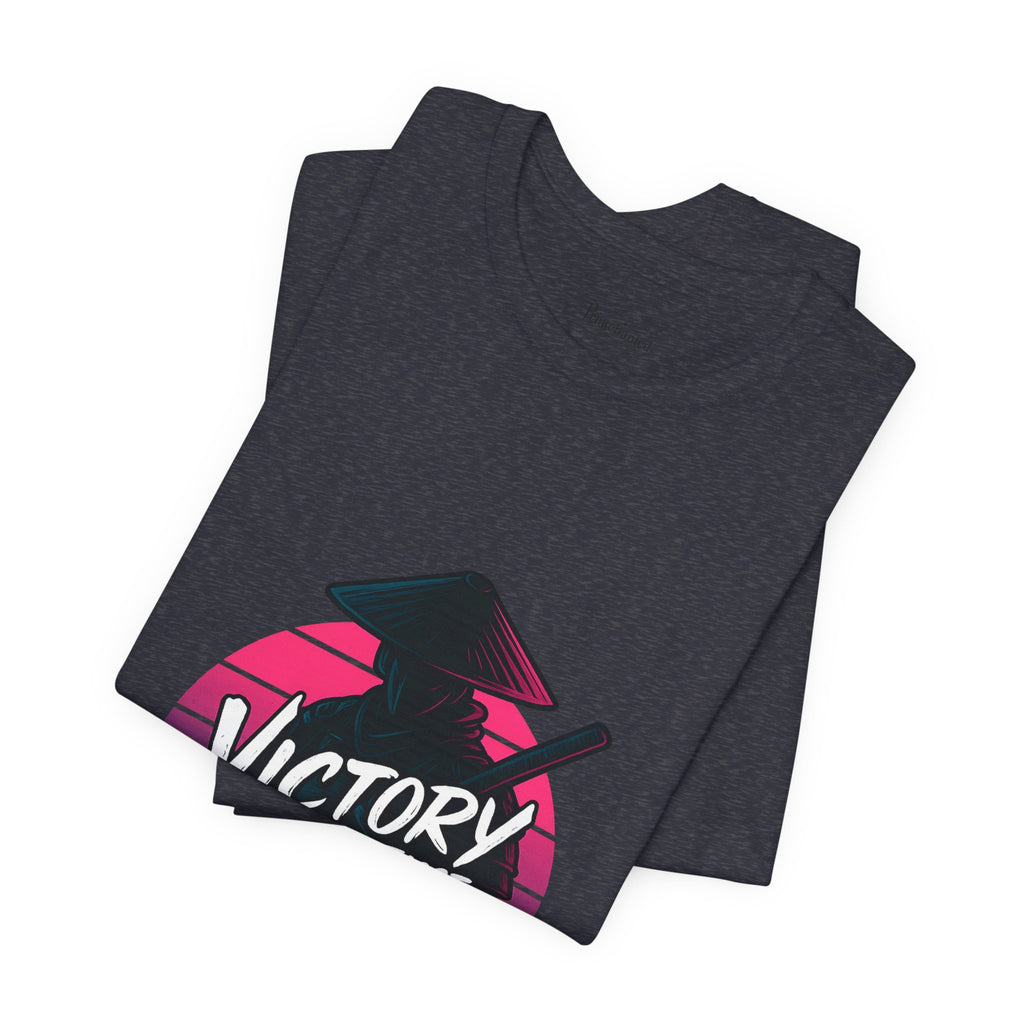 Victory Comes to Those Who Prepare Tee, Motivational T-Shirt, Unisex Graphic Tee, Inspirational Casual Wear, Gift for Gamers and Coaches