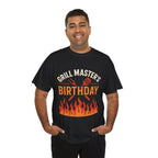 Grill Master's Birthday Tee, Funny BBQ T-Shirt, Gift for Men, Cooking Enthusiasts, Summer Party Apparel