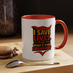 Heroic Superpower Coffee Mug - Perfect Gift for Nurses, EMS, Essential Workers, Motivational Gift, Inspirational Mug