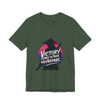 Victory Comes to Those Who Prepare Tee, Motivational T-Shirt, Unisex Graphic Tee, Inspirational Casual Wear, Gift for Gamers and Coaches