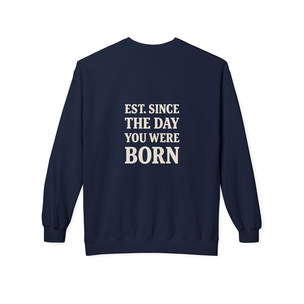 Impatient Dad Club Sweatshirt, Funny Dad Gift, Birthday Crewneck, Soft Fleece Dad Sweater, Perfect for Father's Day, Cozy Casual Wear